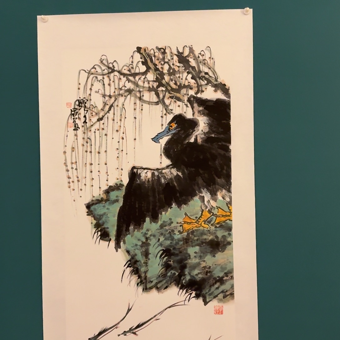 国画单老师作品画作