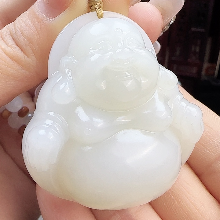 和田玉挂件未镶嵌定制发货