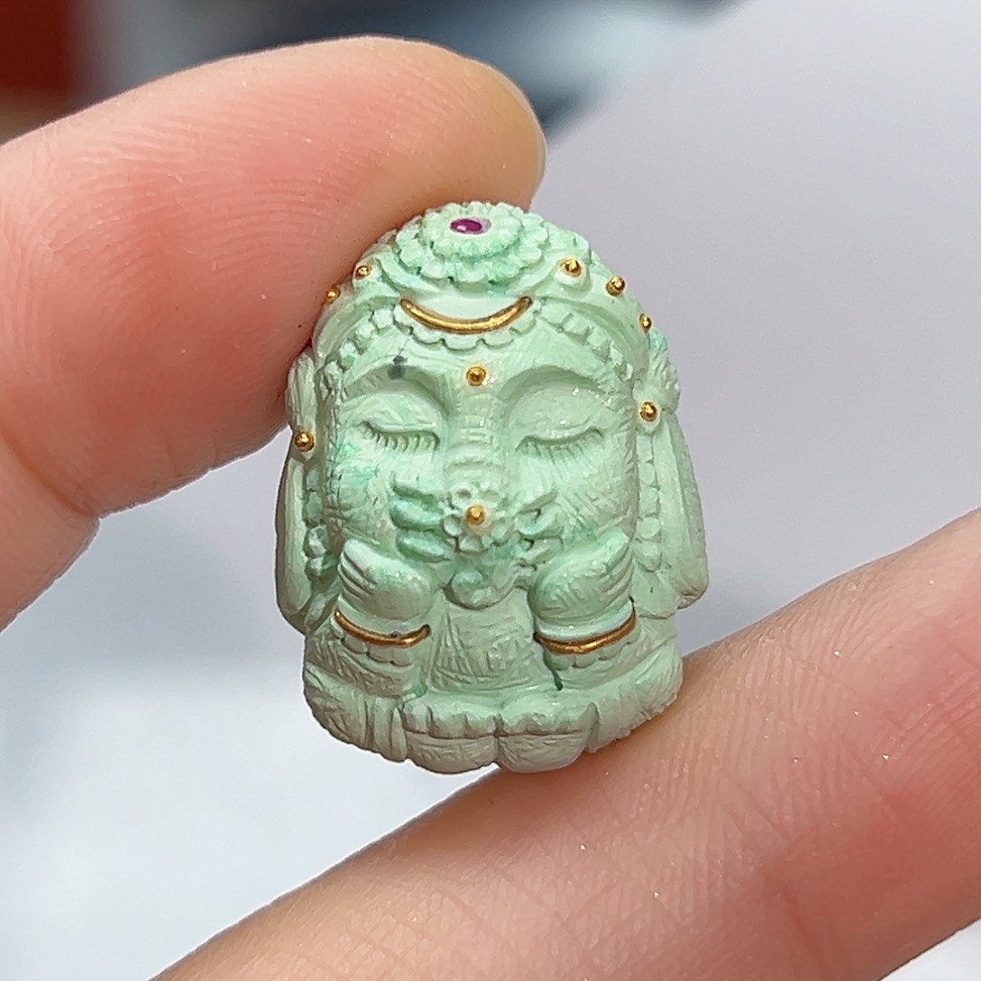 绿松石珠宝奇石未镶嵌