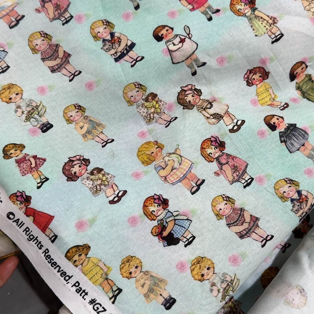 一米价纯棉平布1.1米宽果子布艺地卷