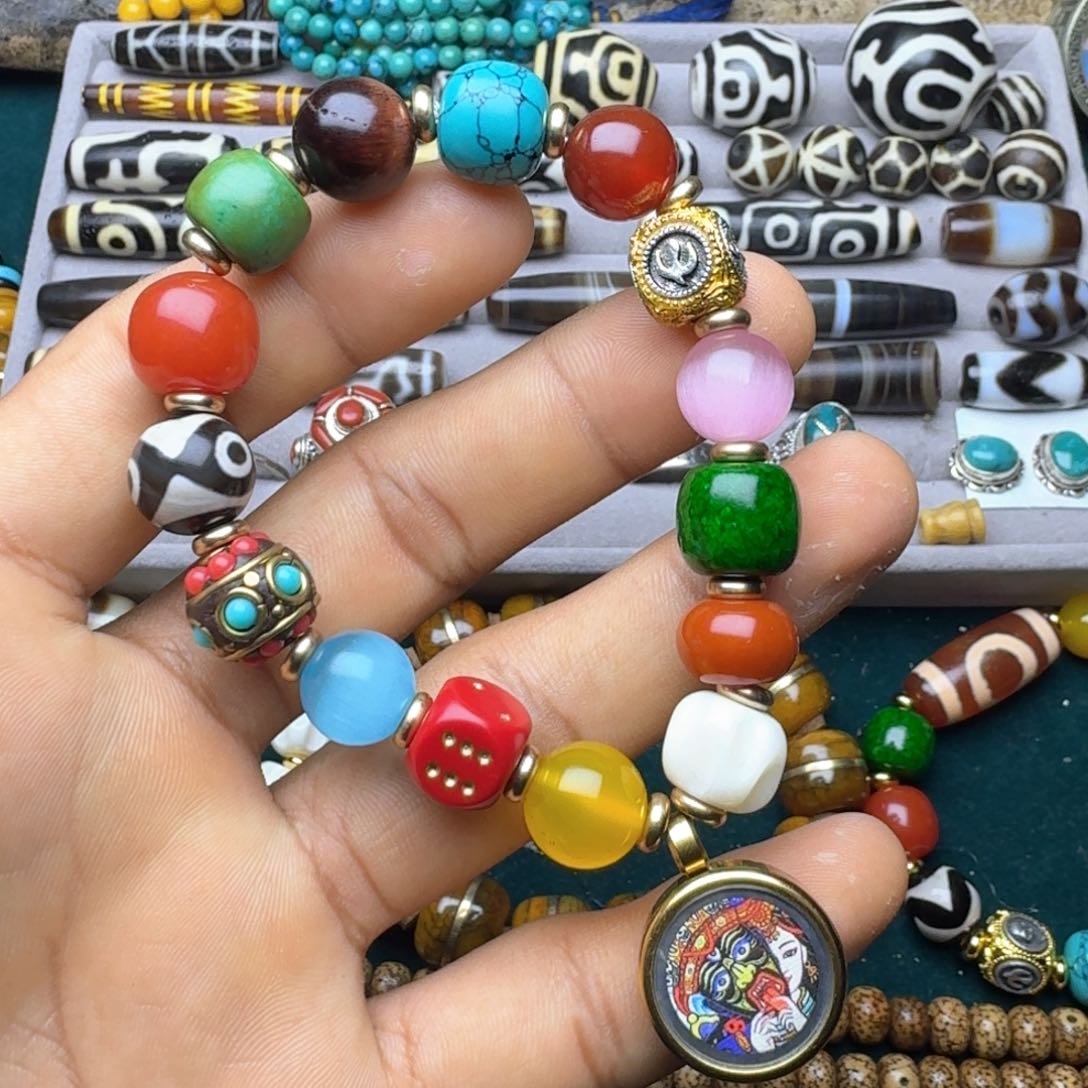 柏香籽/百香籽吊坠多宝