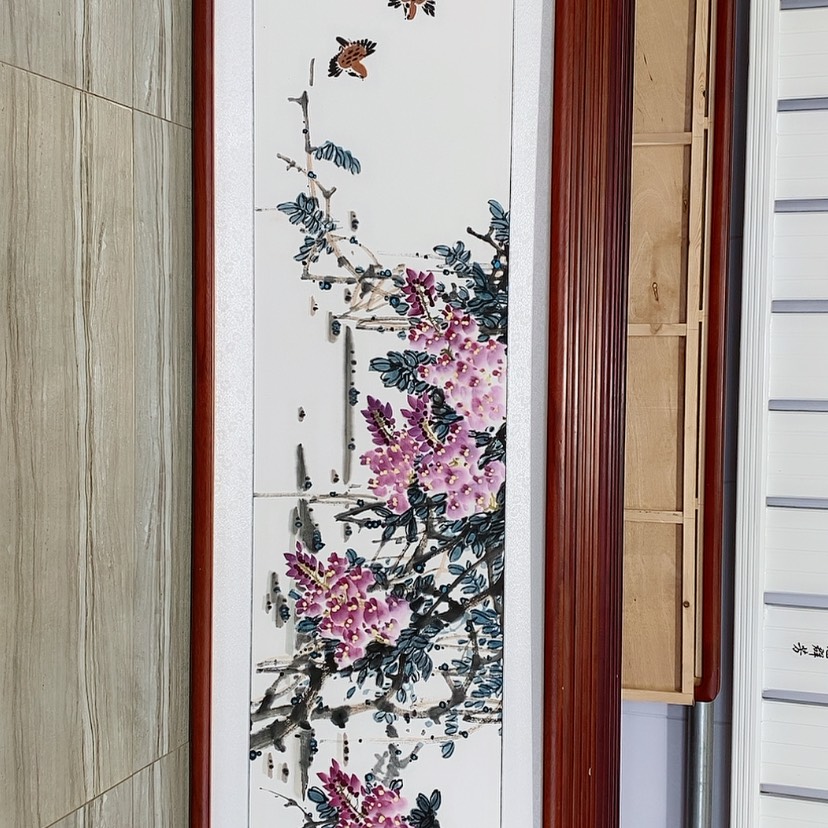 【闪购商品】国画书画作品带框165.×50