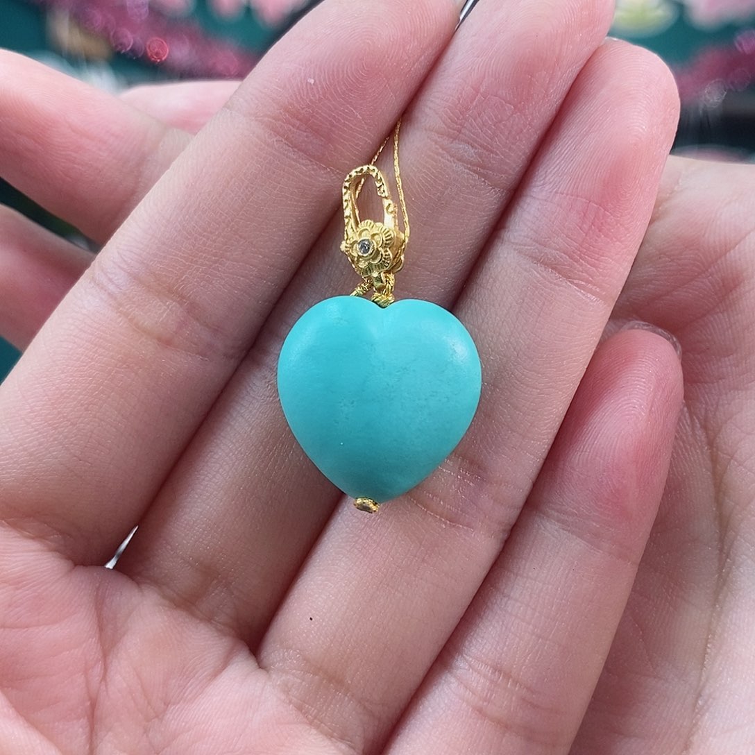 绿松石珠宝奇石未镶嵌