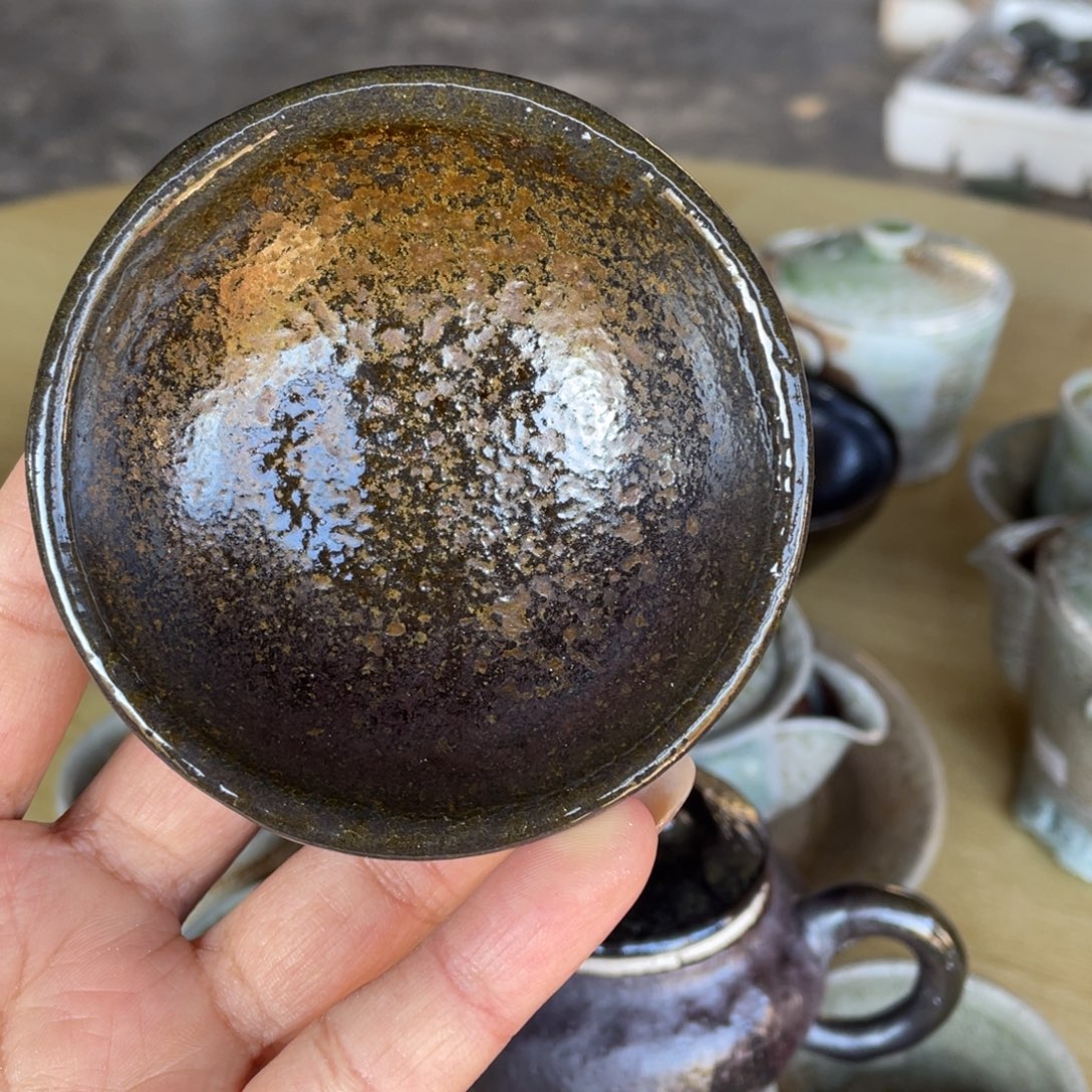 暖***草陶浪鬼柴烧 龙窑系列 杯