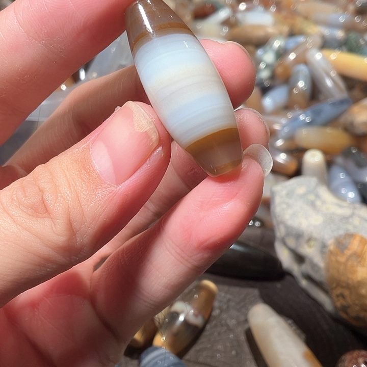 玛瑙/玉髓吊坠(不含链)未镶嵌