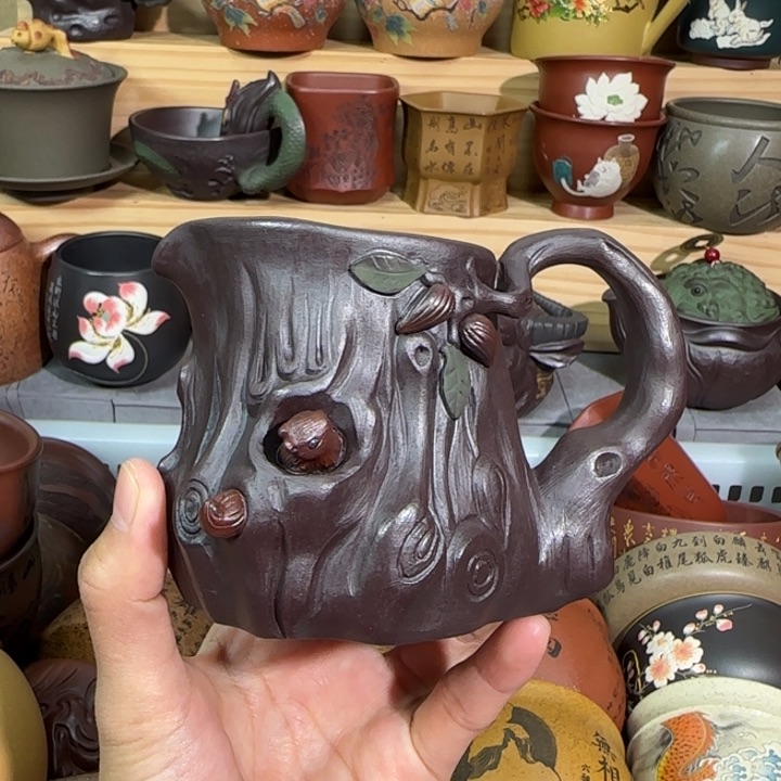 紫砂茶杯宜兴紫砂