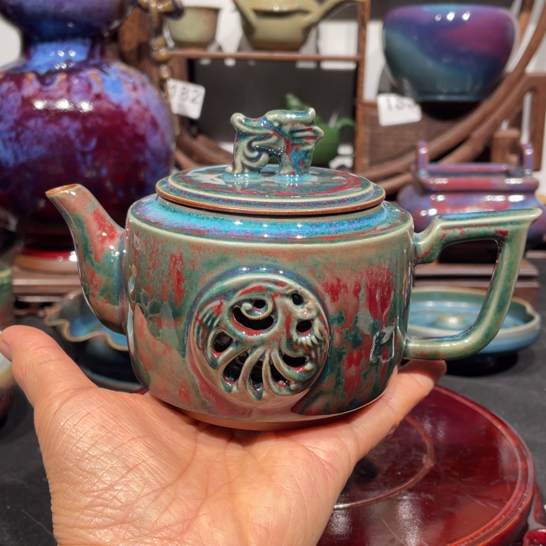 中国神后钧瓷茶器