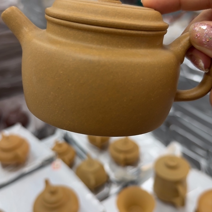 茶壶紫砂宜兴原矿紫砂黄金段