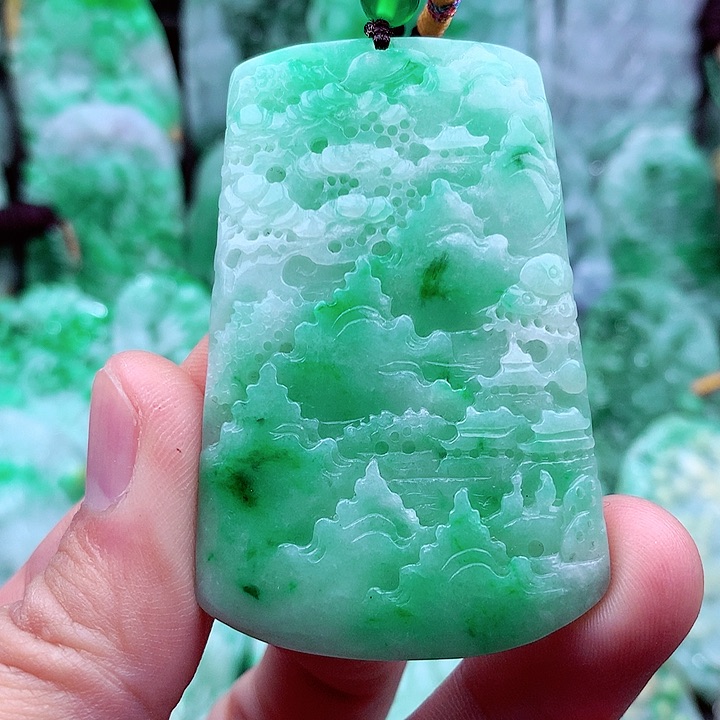 翡翠吊坠(不含链)未镶嵌