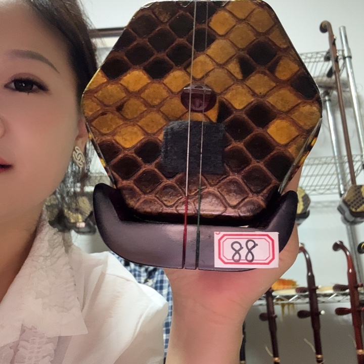 枫***火爆满金星的大叶紫檀二胡