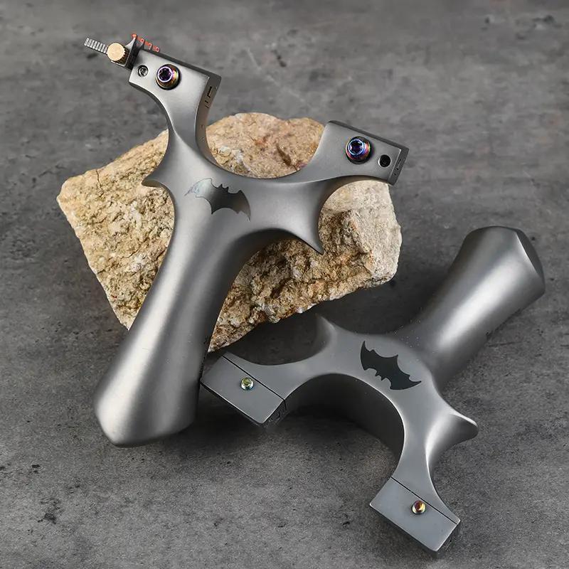 【火狼正品】重炮蝙蝠夹片二代弹弓蝙蝠二代630超硬不锈钢9025弹架