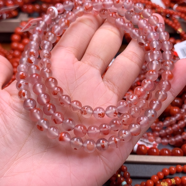 南红玛瑙未镶嵌手串