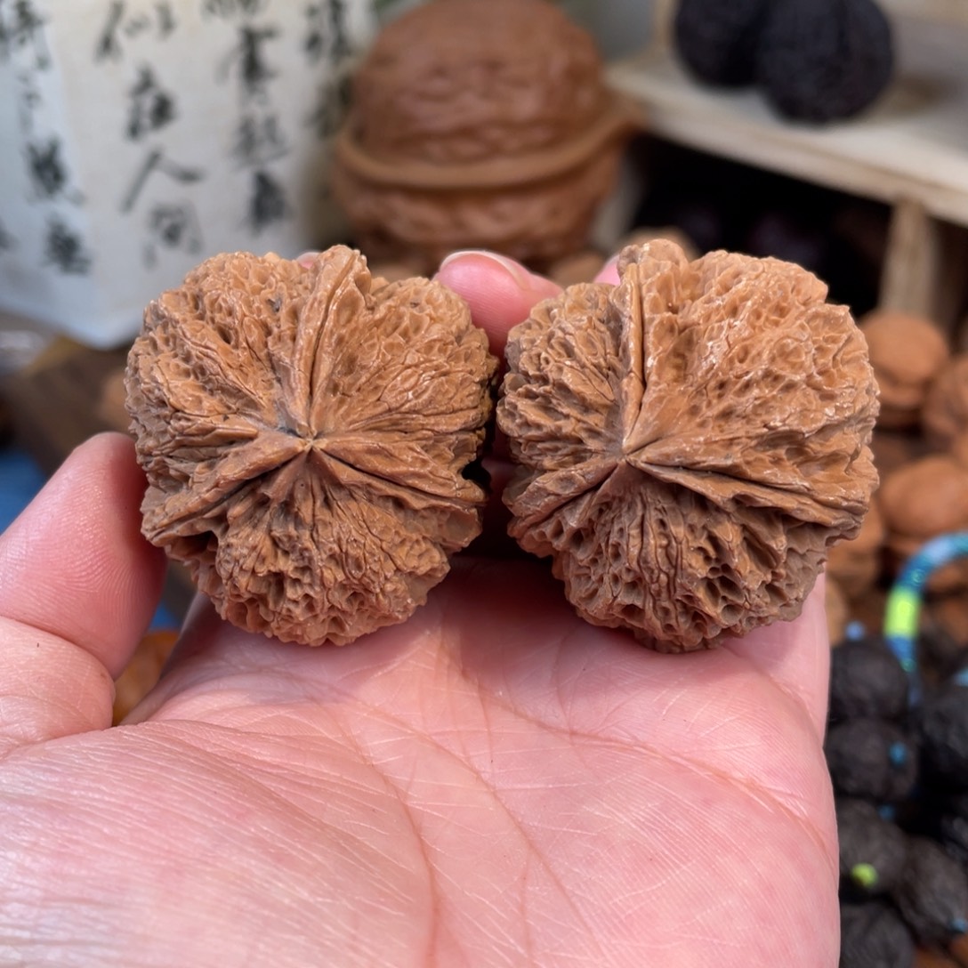 把件文玩核桃福利青鸾42有瑕疵