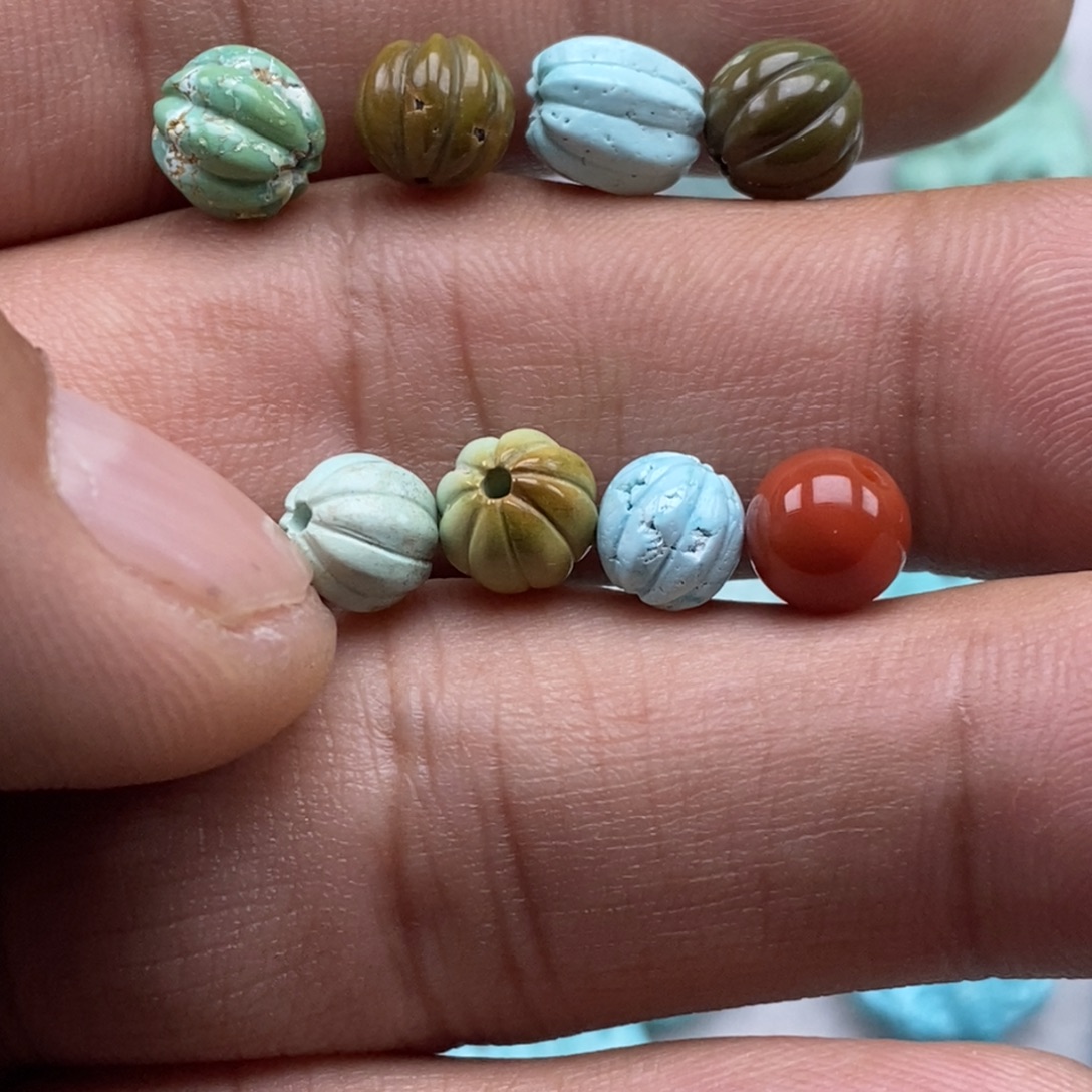 长***室南红玛瑙未镶嵌珠宝半成品