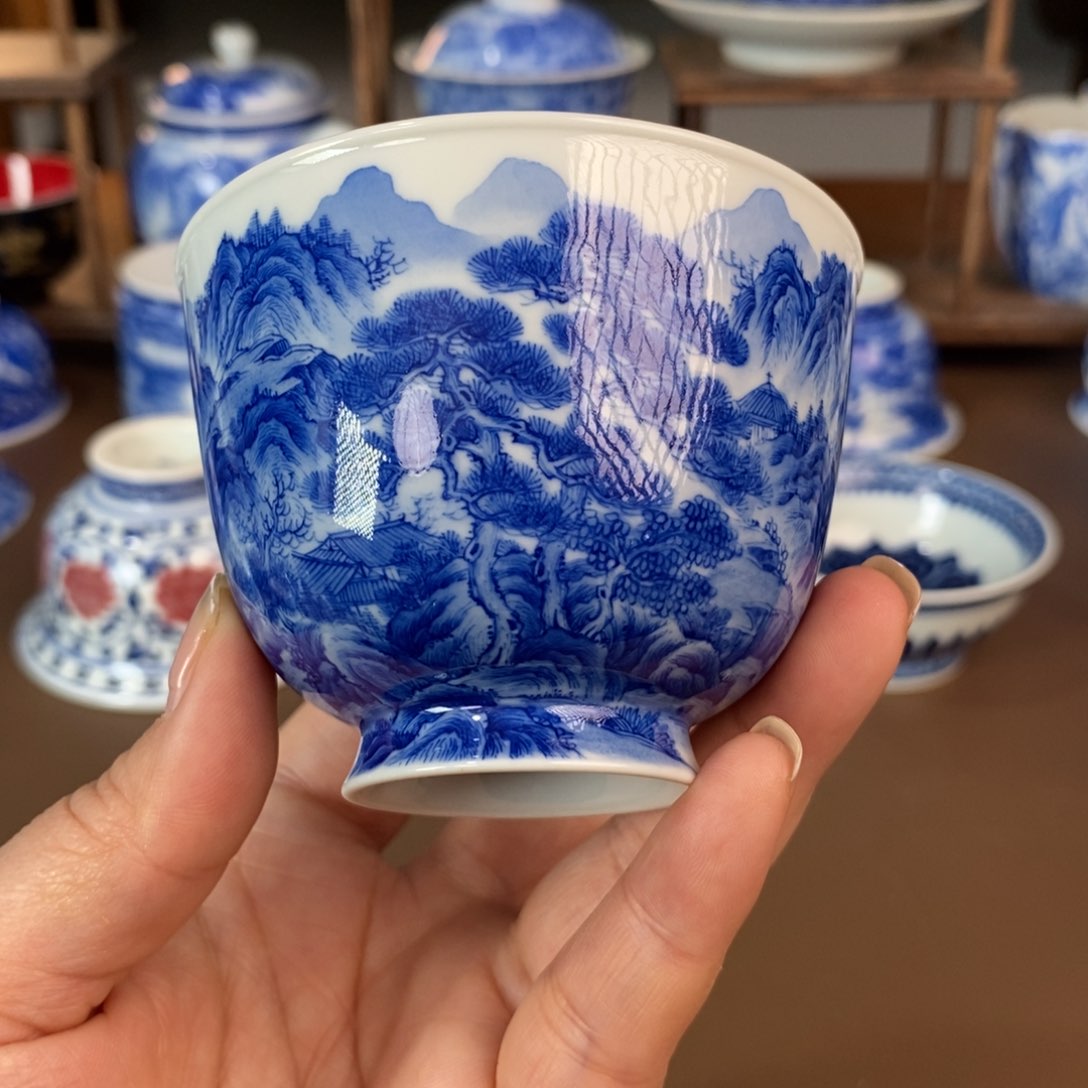 景德镇陶瓷手工手绘