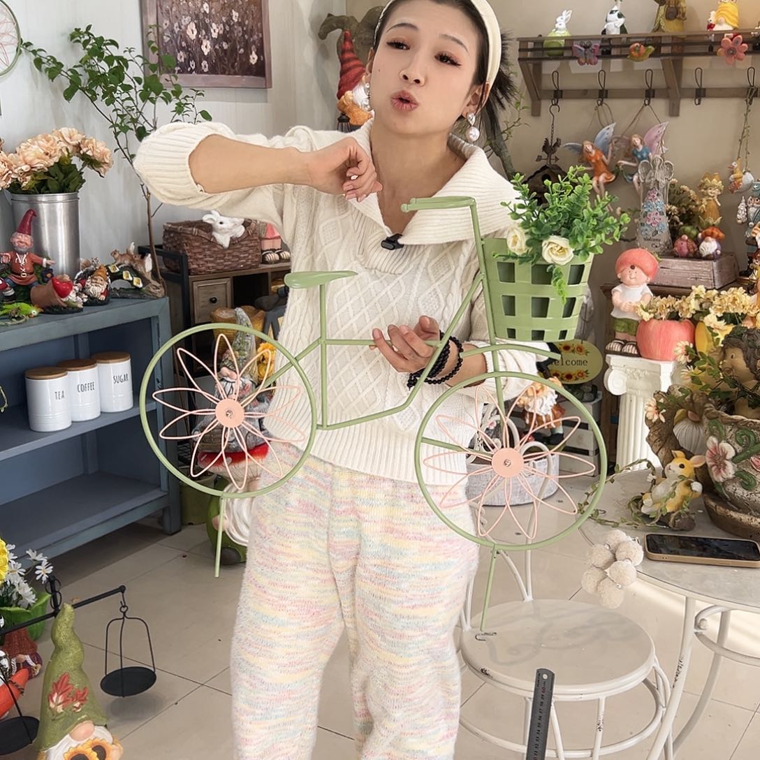 花园摆件红红火火