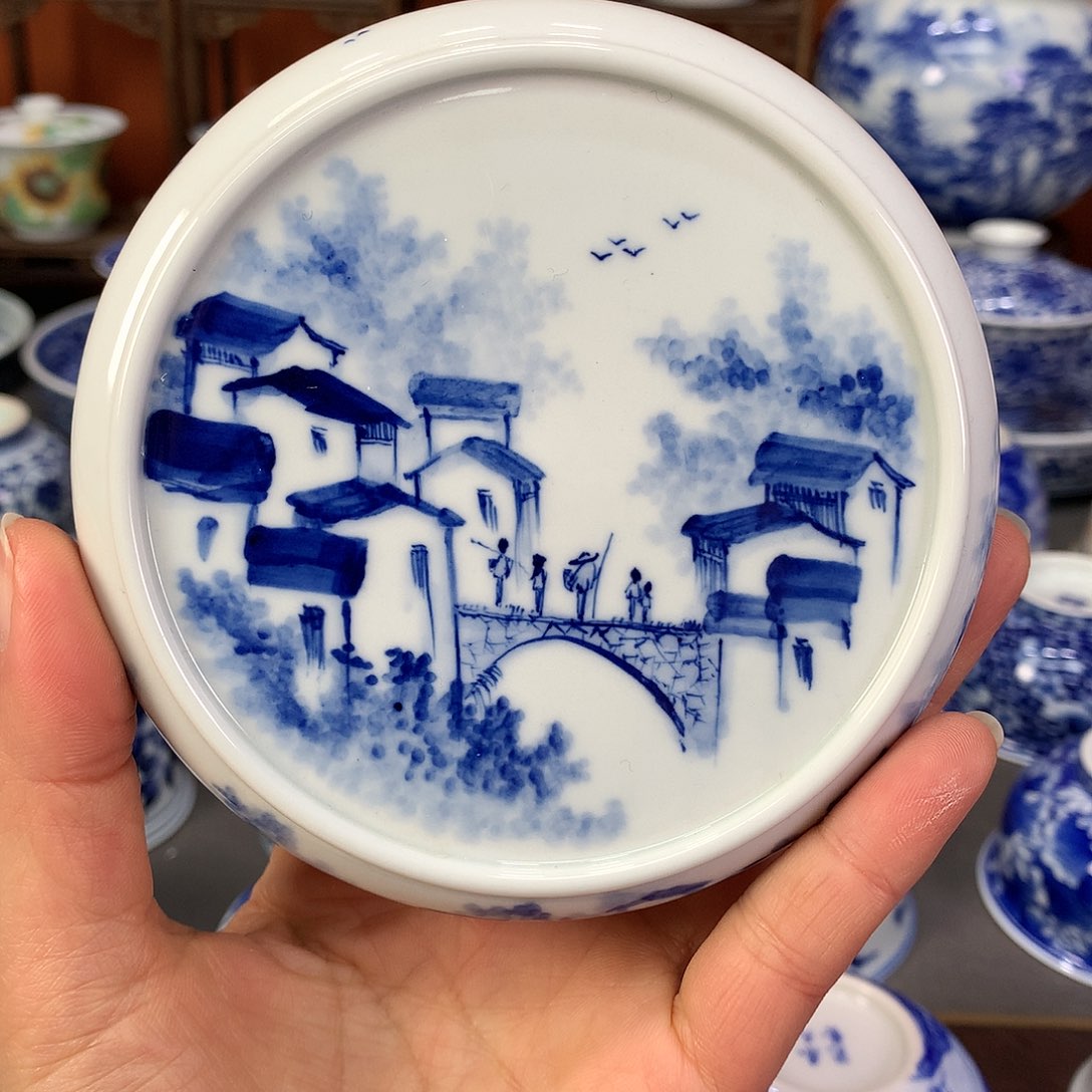 【闪购商品】瓷片景德镇陶瓷主人杯