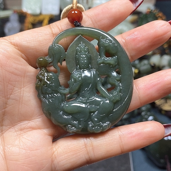 和田玉挂件未镶嵌