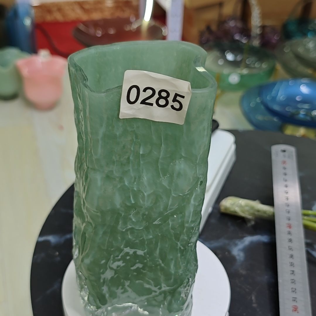 高21口7琉璃造型花瓶