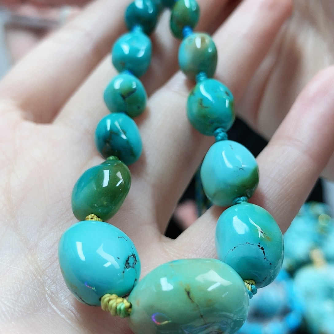 未镶嵌绿松石珠宝奇石