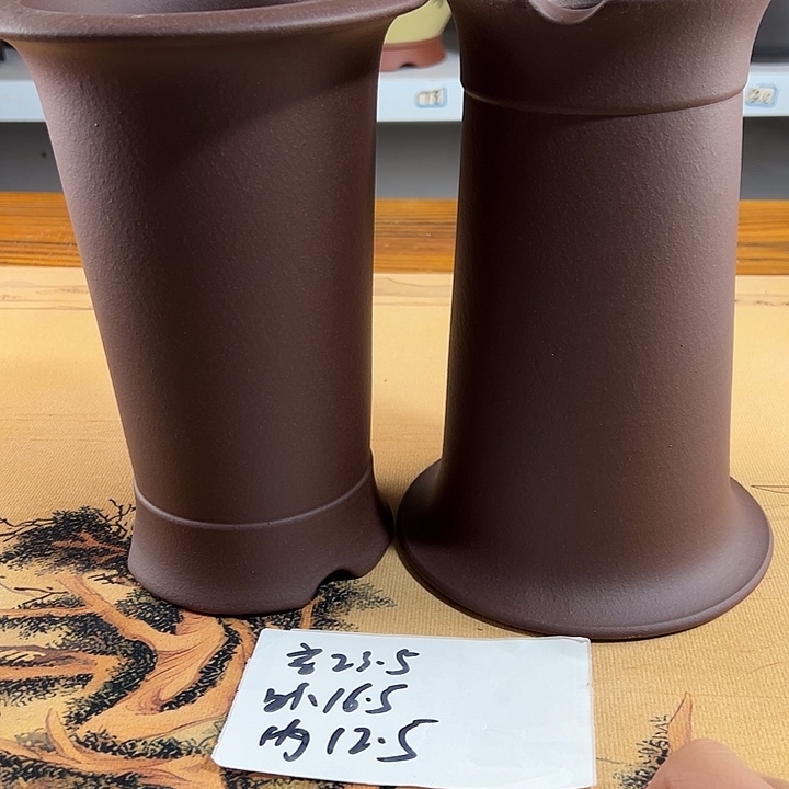 紫砂花盆紫砂兰花盆56