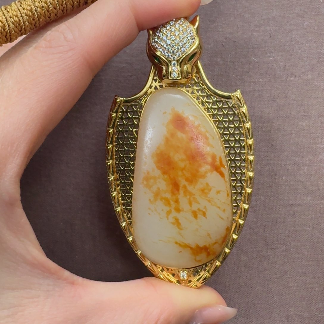 未镶嵌和田玉挂件