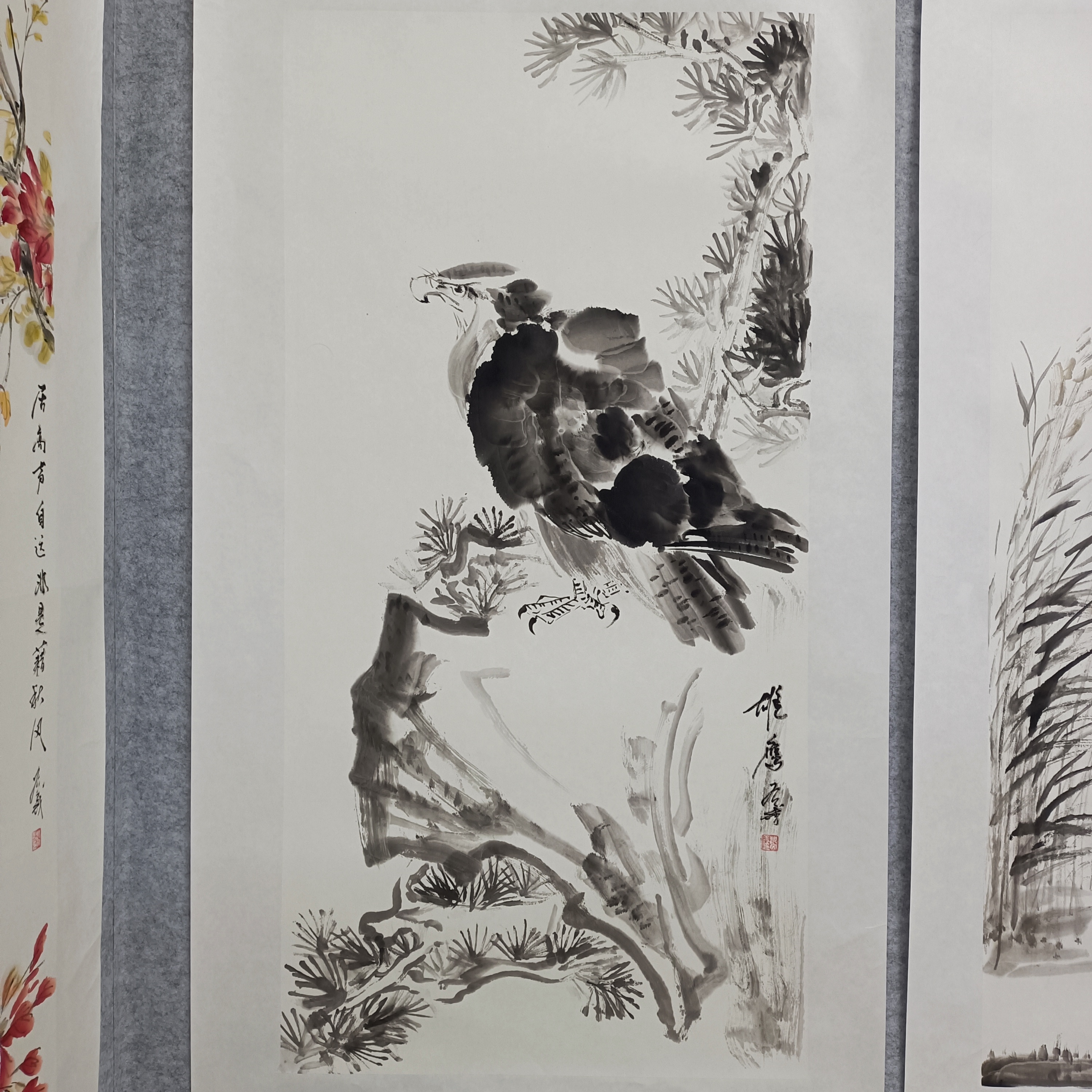 沈老师纯手绘国画写意花鸟画100-50