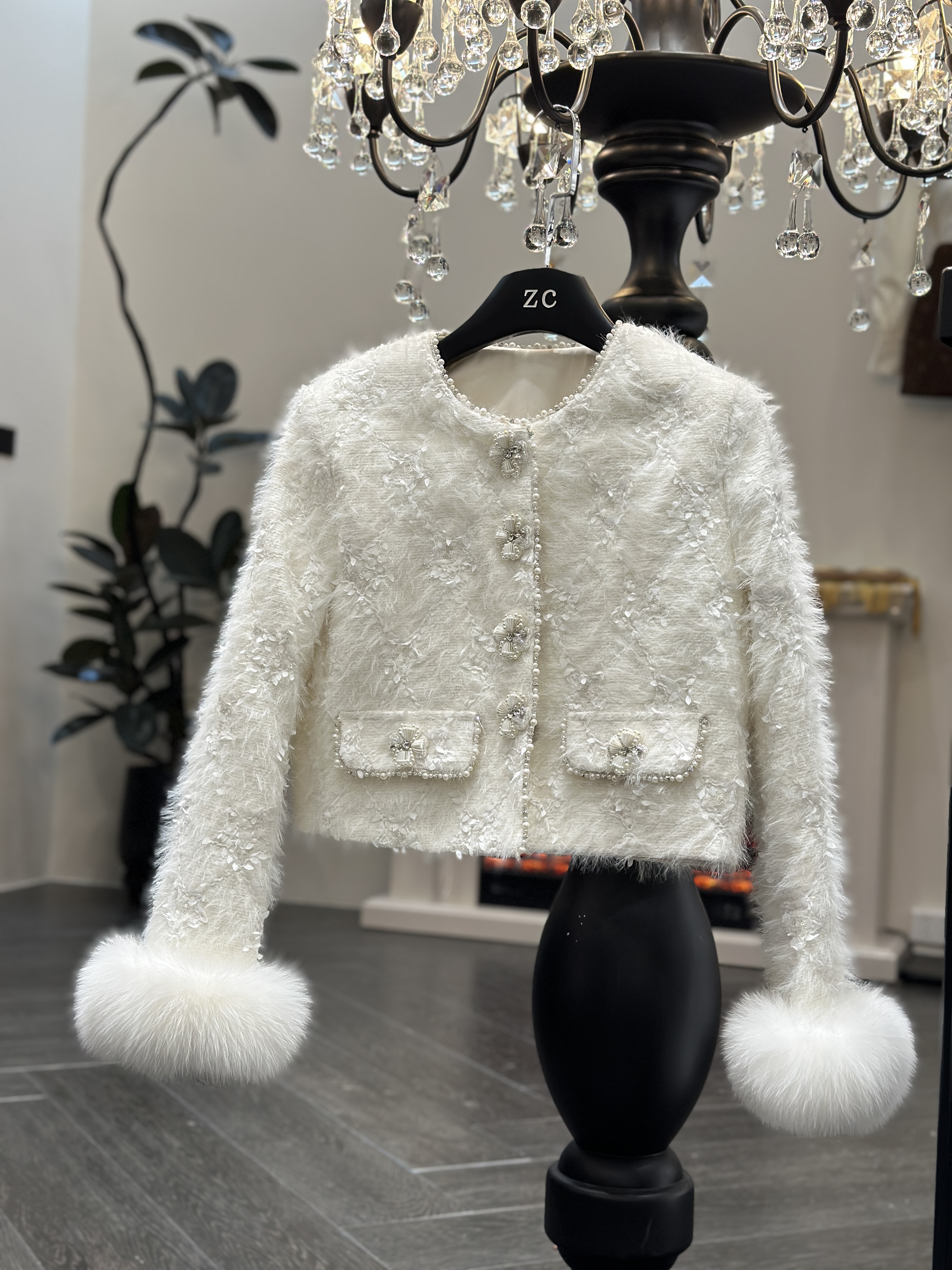 大气元（外套）重工千金风流苏小香外套