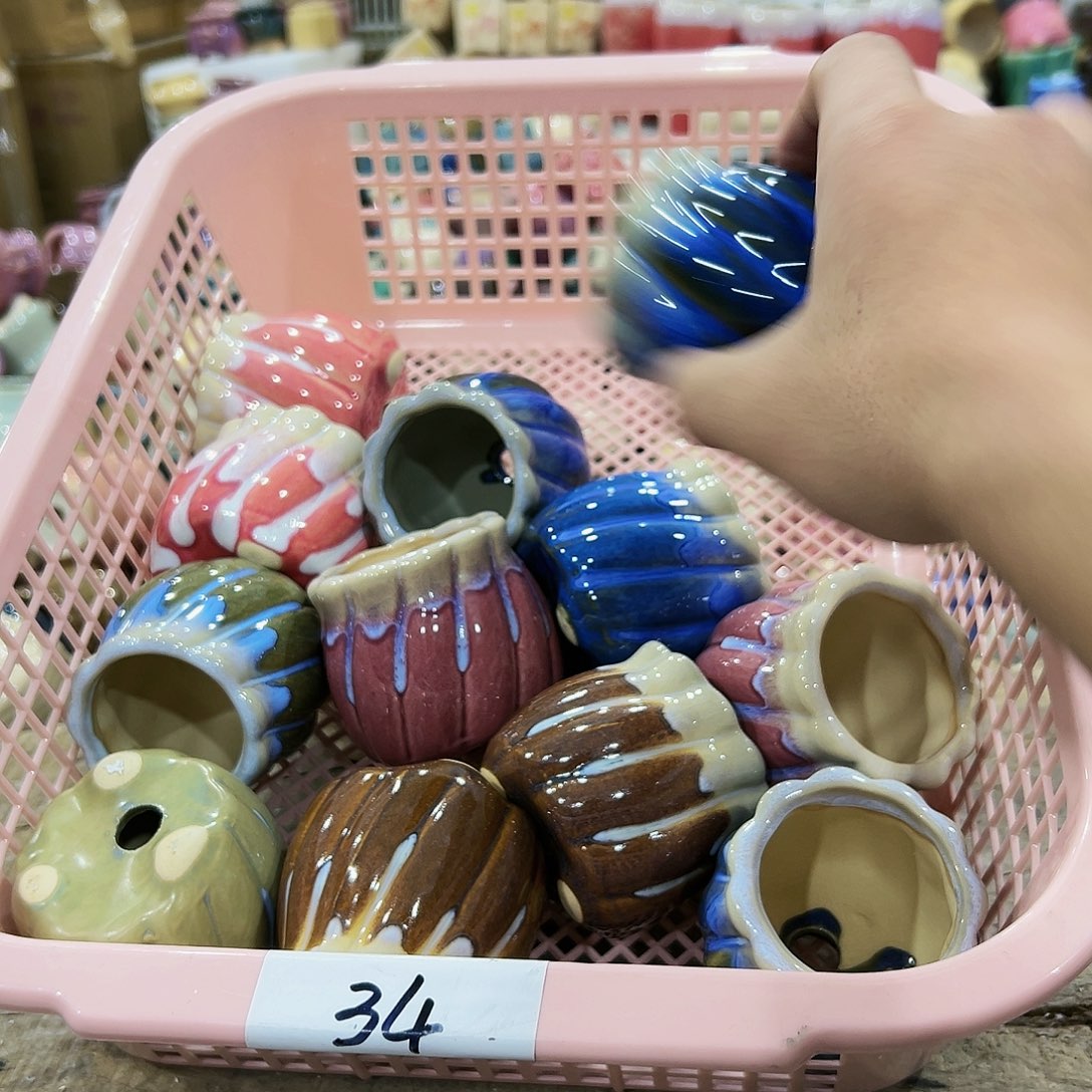 陶瓷高温陶瓷多肉花盆34