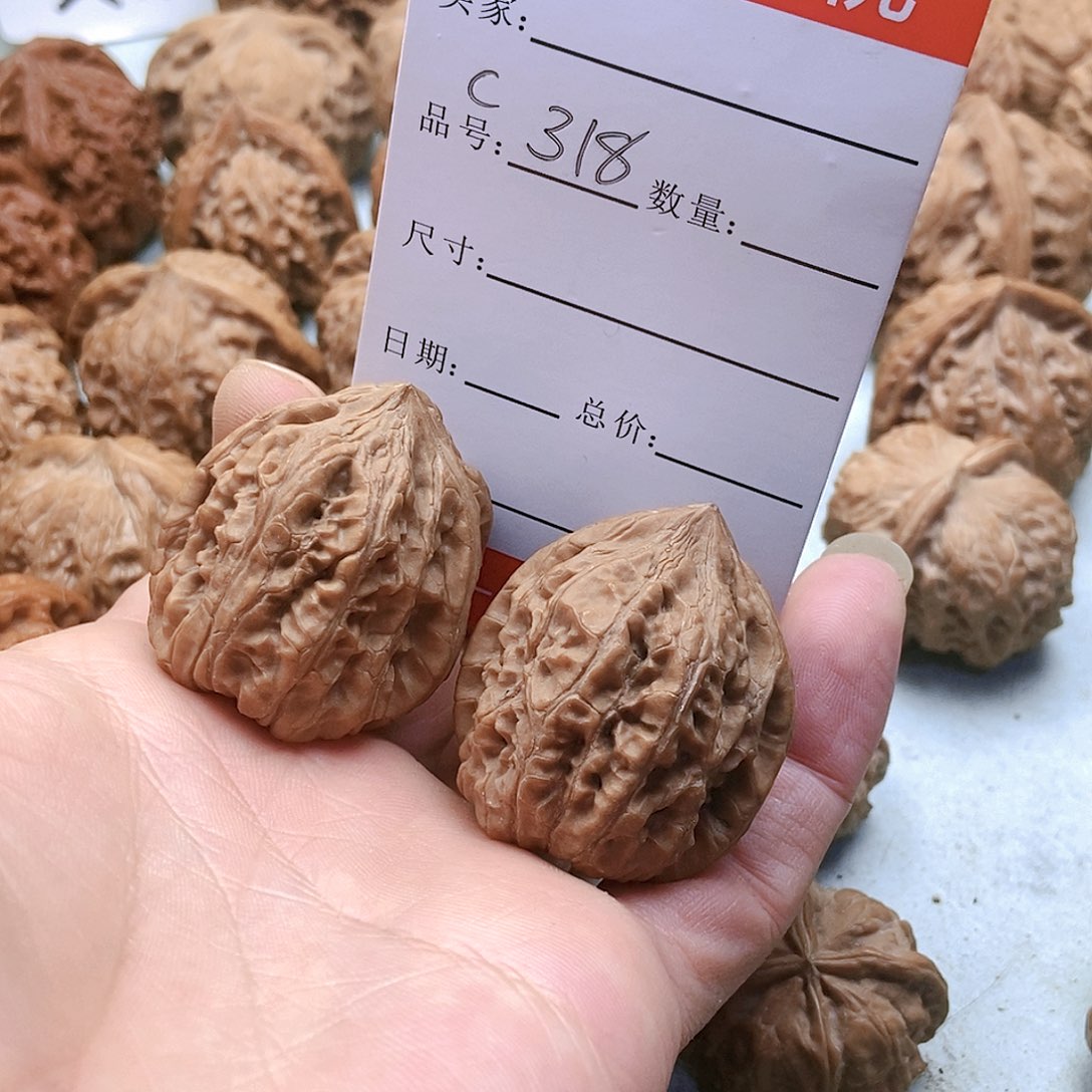 把件桃核318号全品野蝉34尺