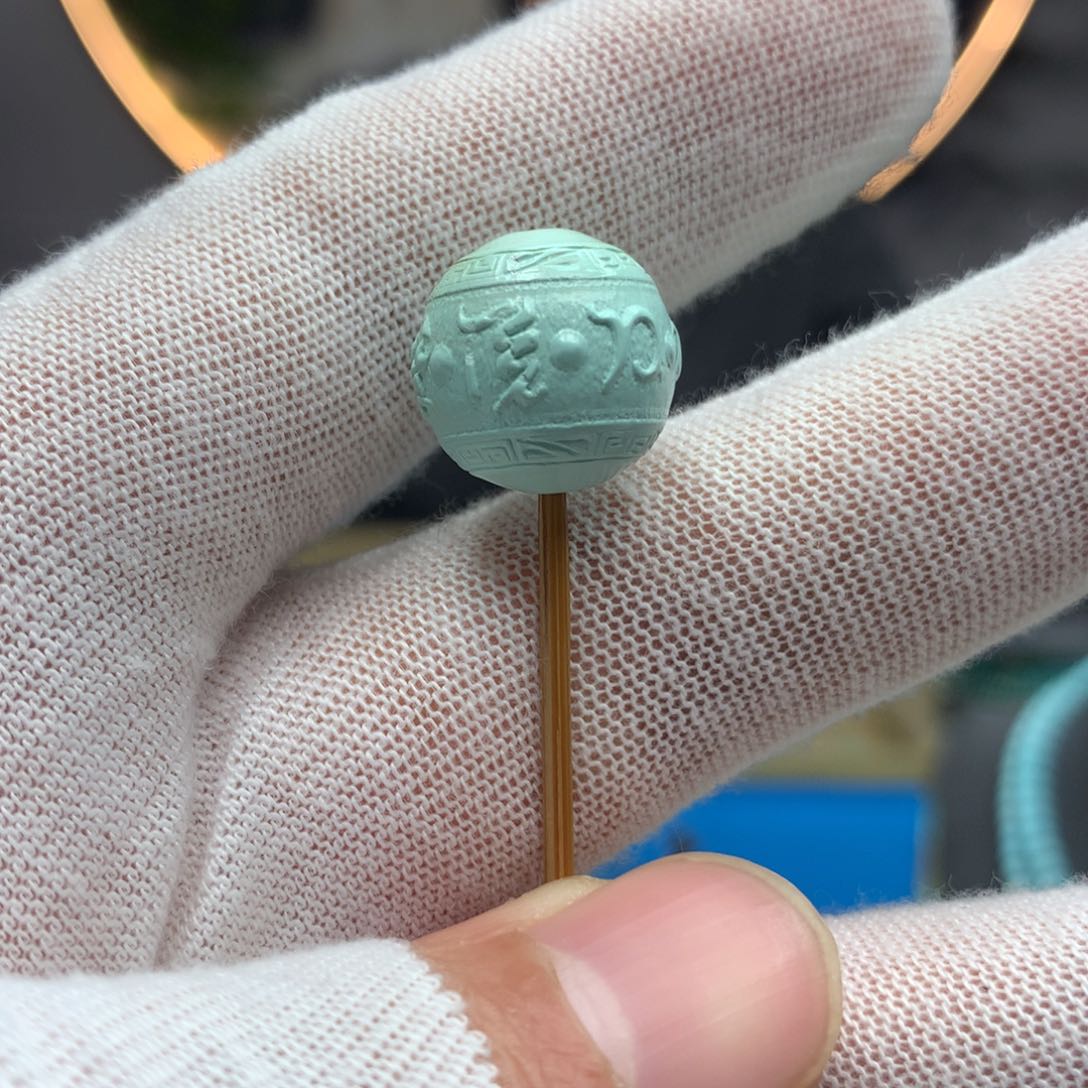 绿松石挂件未镶嵌