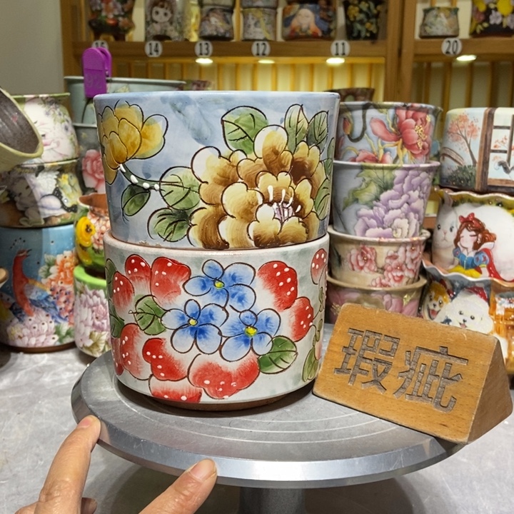 景德镇艺术手绘作品