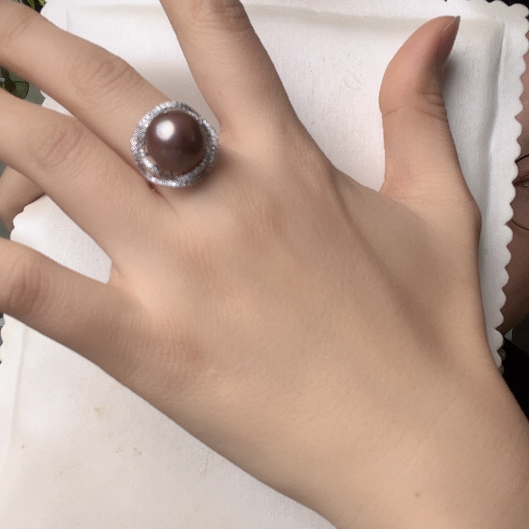 淡水珍珠戒指未镶嵌