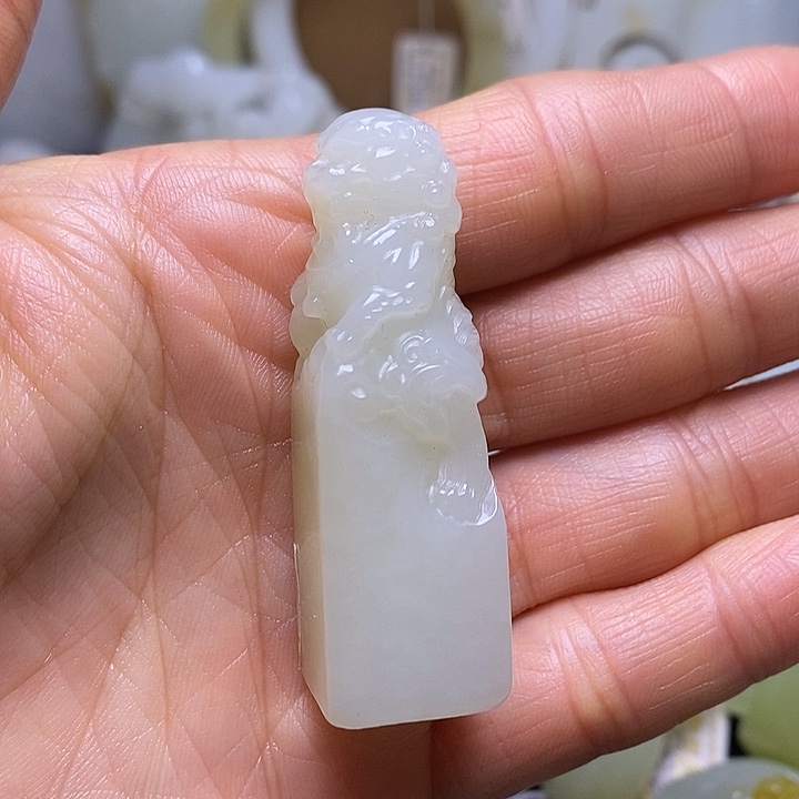 和田玉未镶嵌吊坠(不含链)