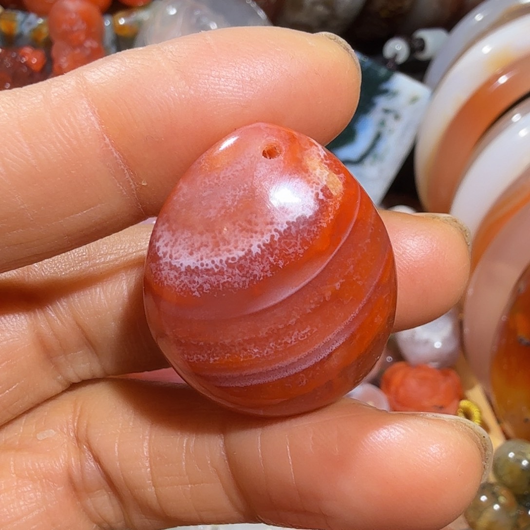 煕***源玛瑙/玉髓未镶嵌手链