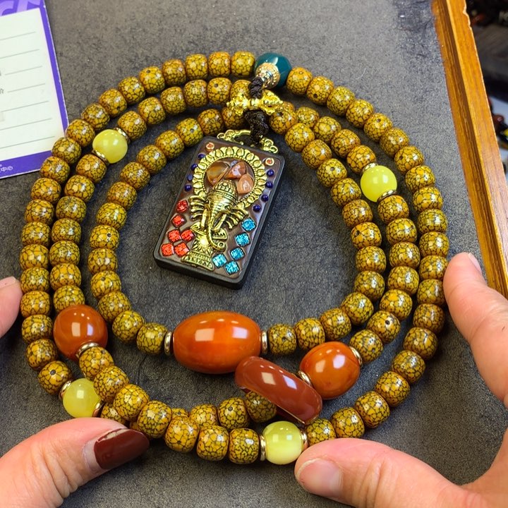 星月菩提吊坠脖挂