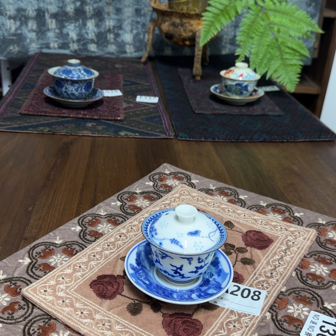 织绣9 都是一张价格三十六纺茶垫