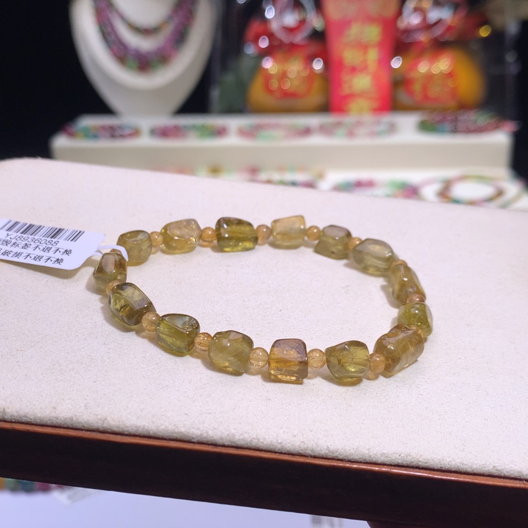 碧玺手链未镶嵌碧玺