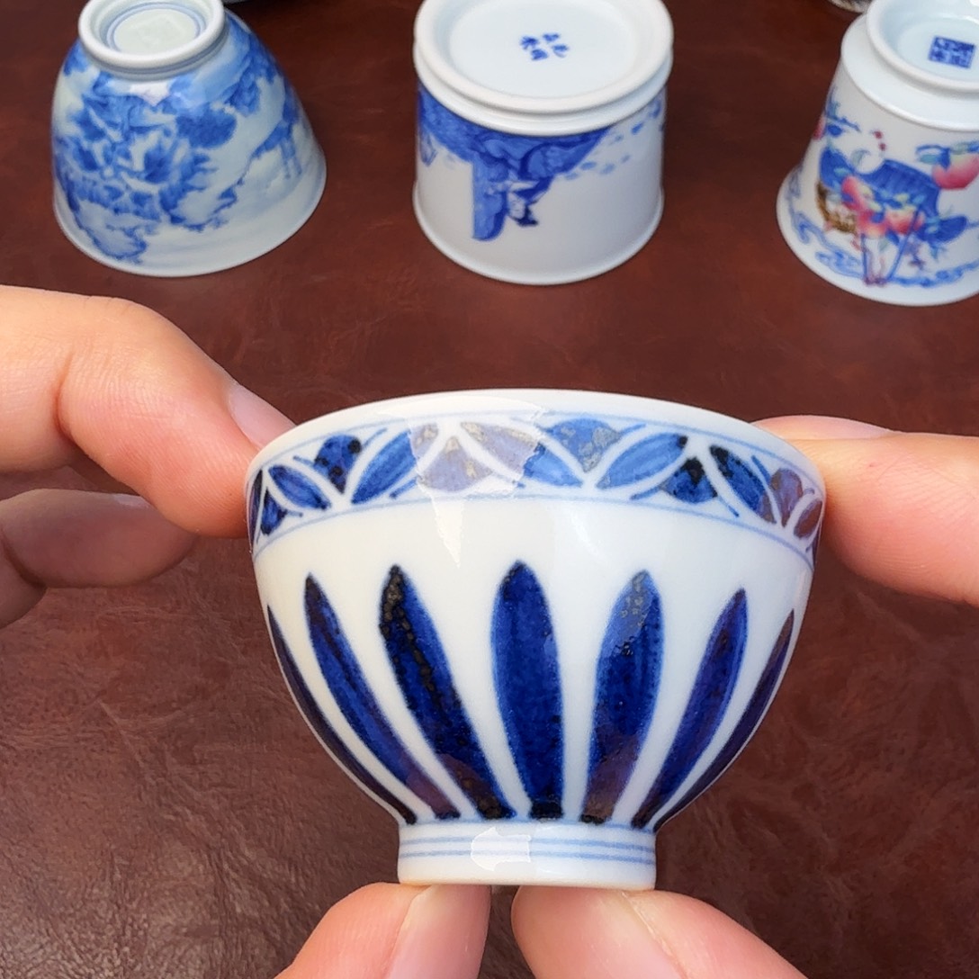 现代景德镇全手工全手绘茶具