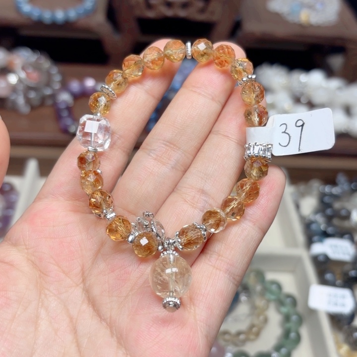 水晶手链未镶嵌金薇薇