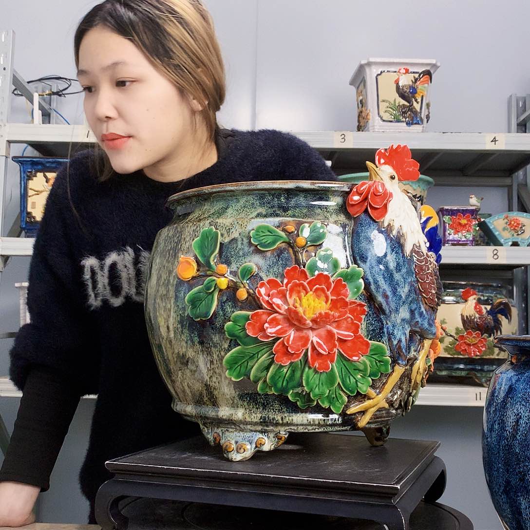 大***投实物拍摄湾盆石湾盆