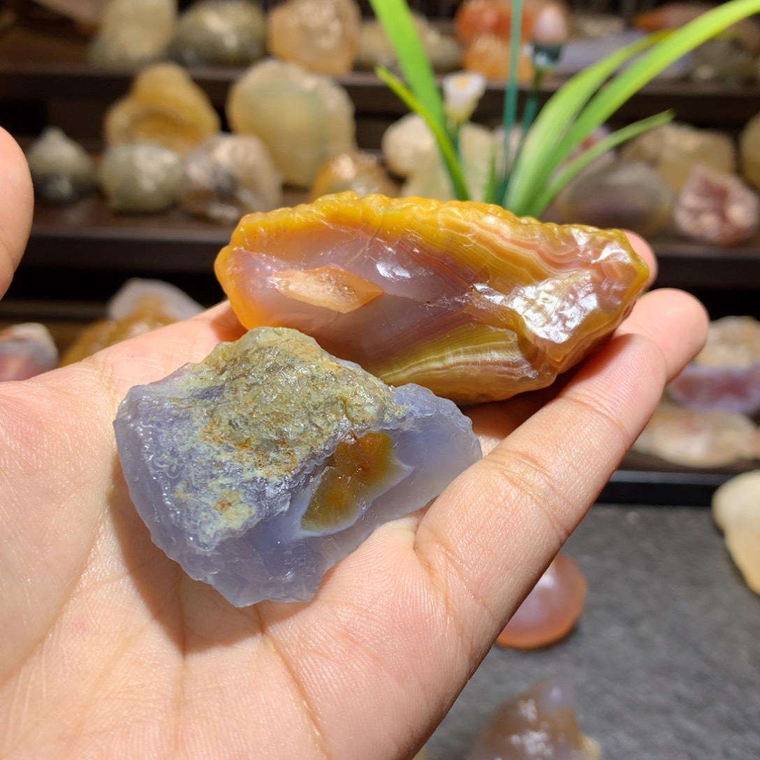 玛瑙/玉髓未镶嵌颈饰