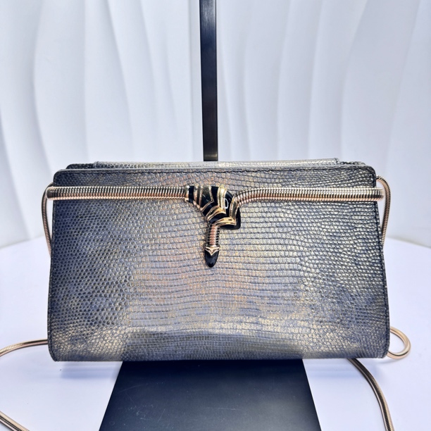 95新 BVLGARI/宝格丽 渐变色链条包/jm