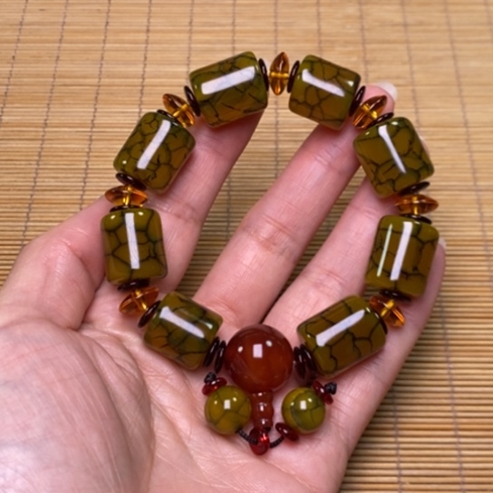 玛瑙/玉髓手链未镶嵌