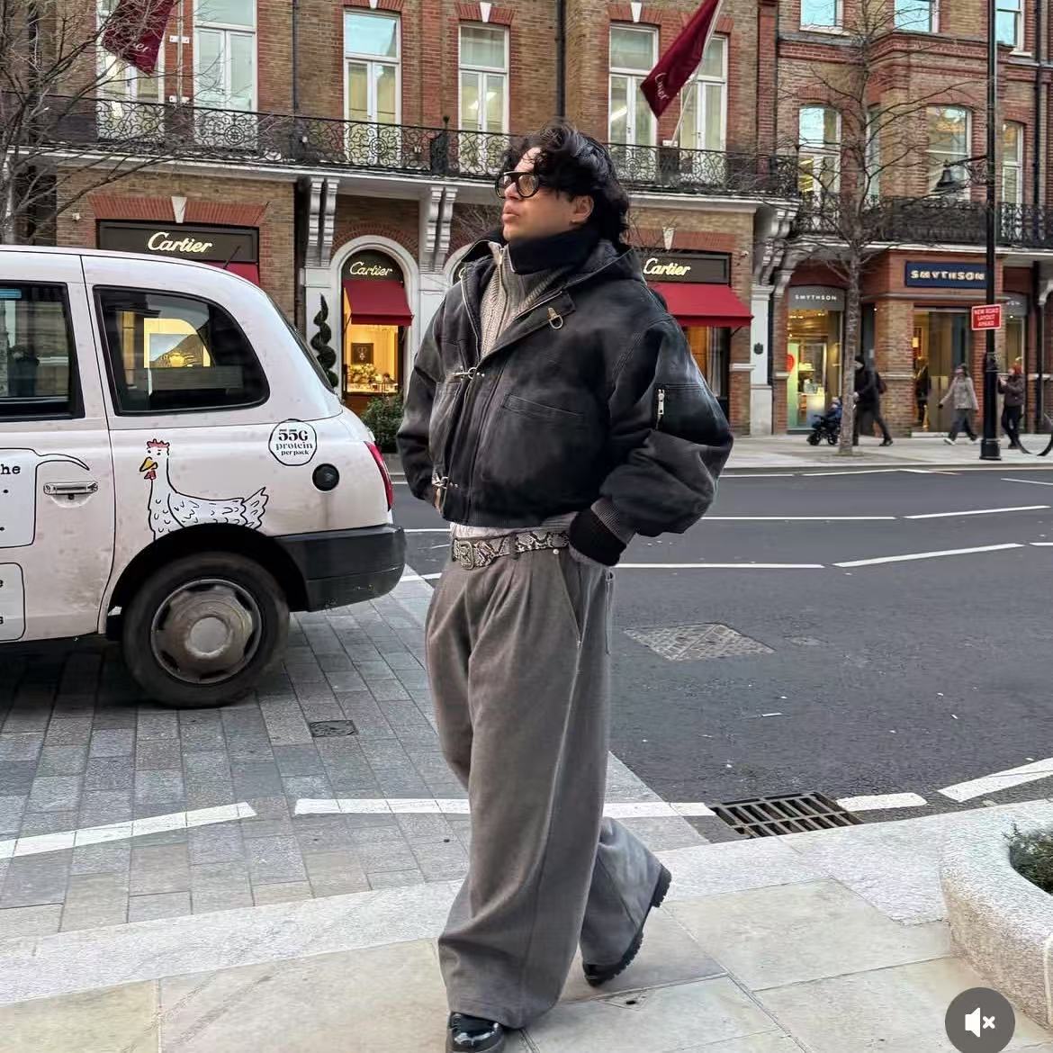 LEM家同款牛仔帆布托特