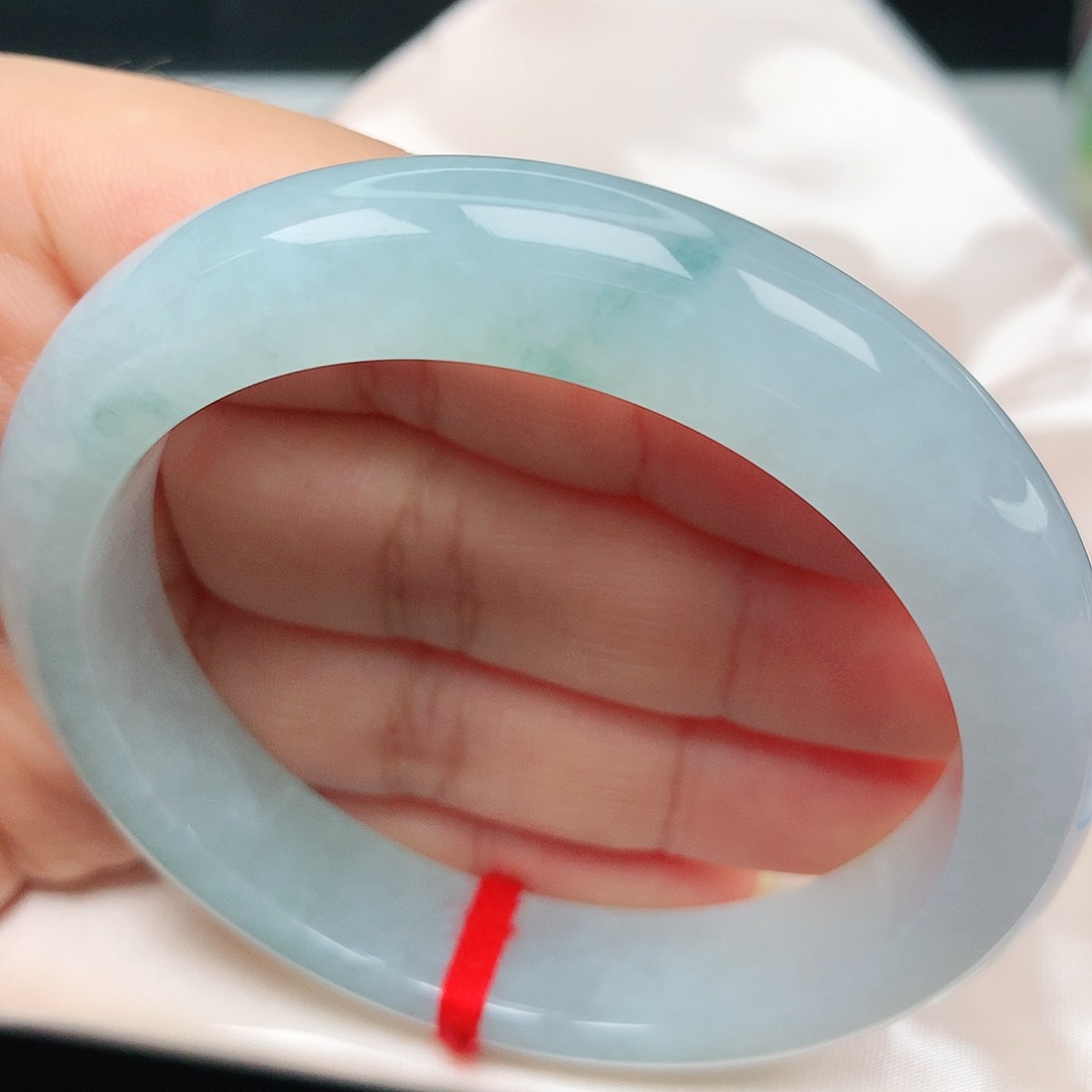 未镶嵌手镯翡翠6冰蓝