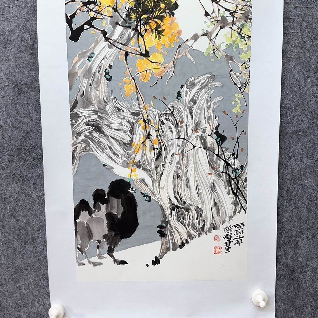 国画w*g夏日必备一条围巾