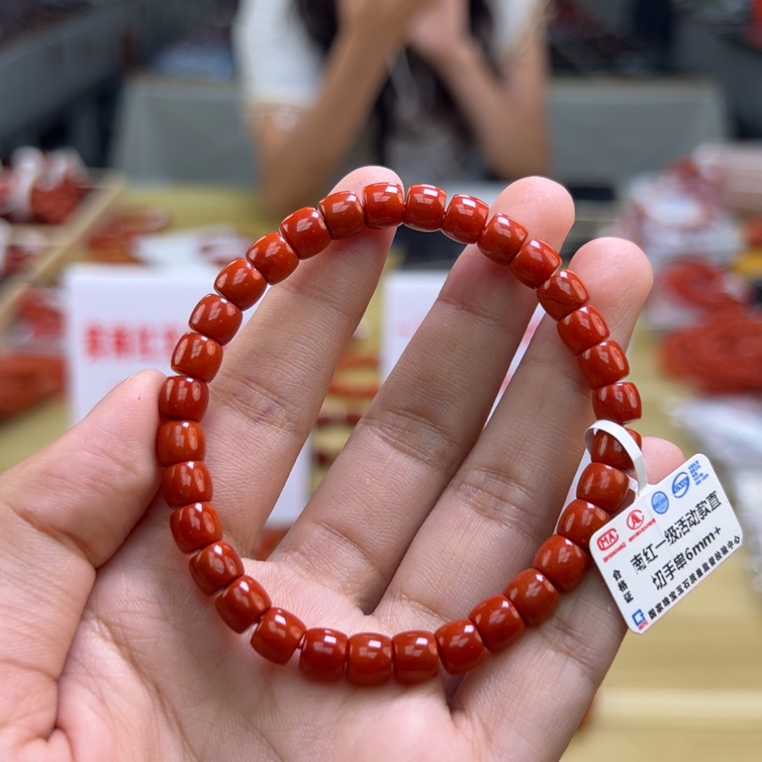 南红玛瑙多样性发一，卡6mm➕未镶嵌