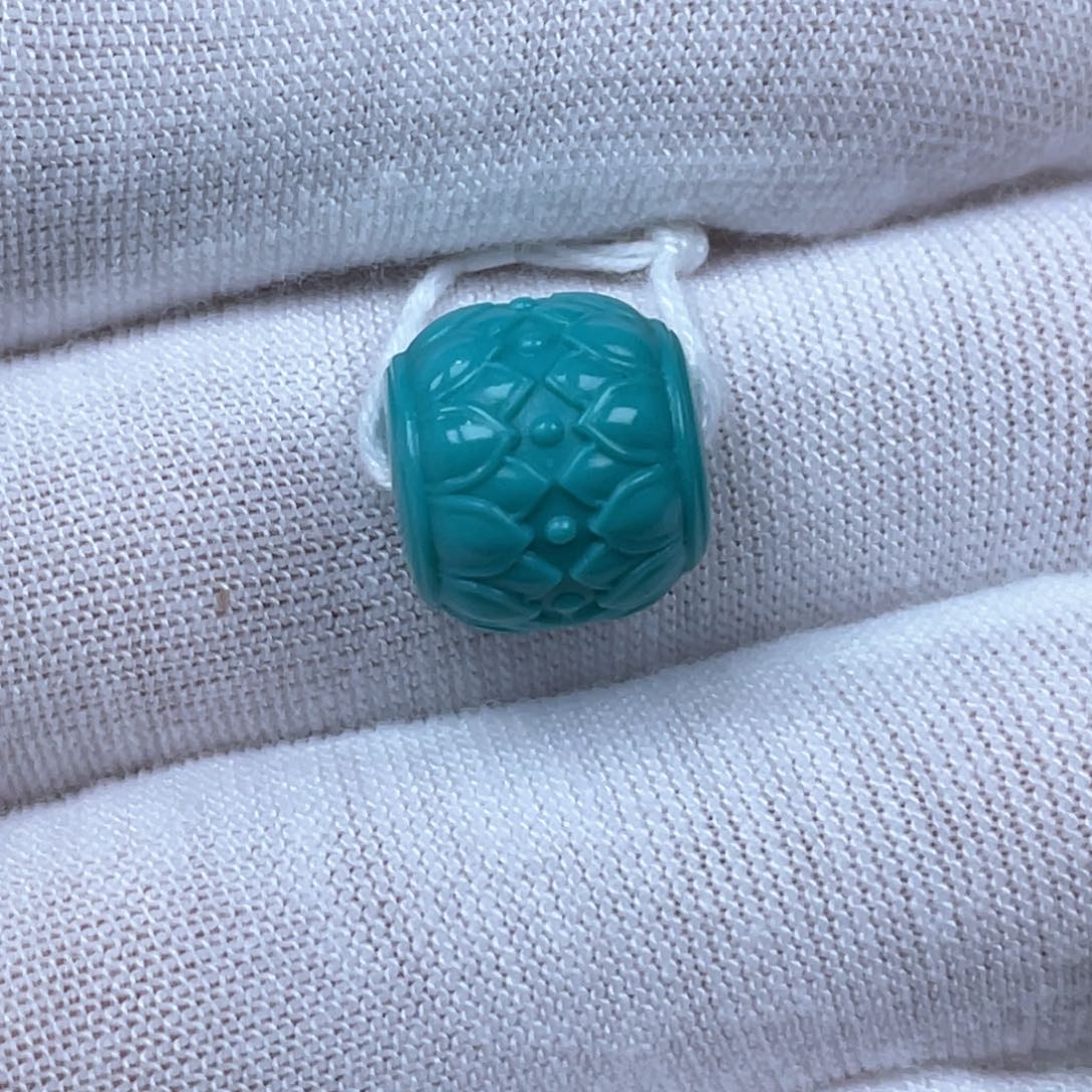 绿松石未镶嵌挂件12✖️11mm