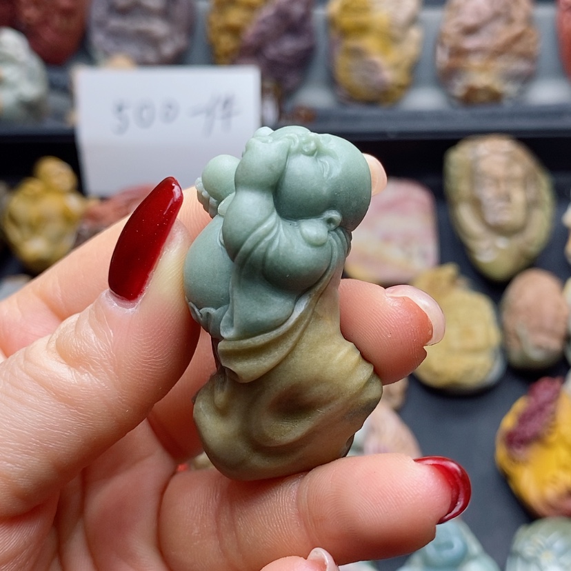 【闪购商品】定制石英质玉吊坠未镶嵌